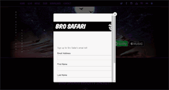 Desktop Screenshot of brosafari.com